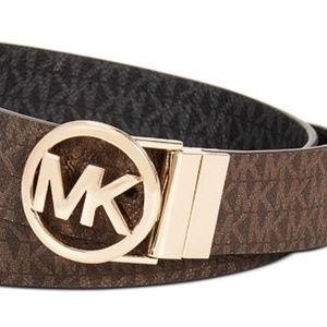 MICHAEL KORS Belt Reversible Logo Buckle Belt